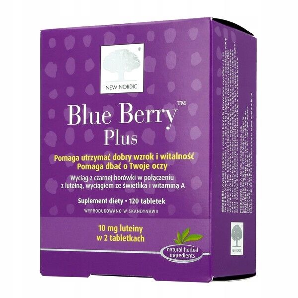 Blue Berry Plus, 120 tabletek zdjęcie 2