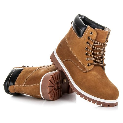 Skórzane traperki r.39 na Arena.pl