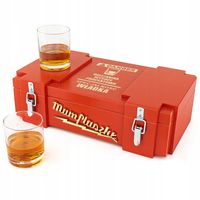 SKRZYNKA z grawerem na alkohol URODZINY IMIENINY