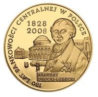 180 lat bankowości centralnej w Polsce 200 zł 2009 Proof