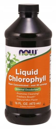 NOW Foods Chlorophyll Liquid 473ml na Arena.pl