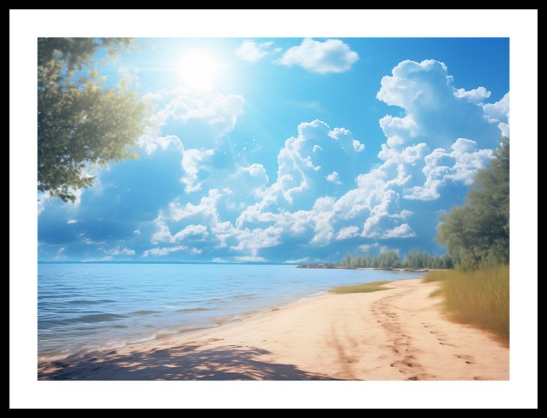 Plakat 55x40cm Letni Dzień zdjęcie 3