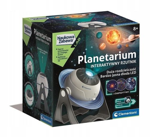 PLANETARIUM PROJEKTOR GWIAZD INTERAKTYWNY RZUTNIK DLA DZIECI CLEMENTONI na Arena.pl
