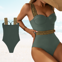 Jednoczęściowy strój kąpielowy Sapphire  J202352A - XXL