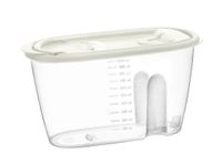 Pojemnik dozownik do żywności art. sypkie MOLLY 1000 ml 1,0 l kremowy