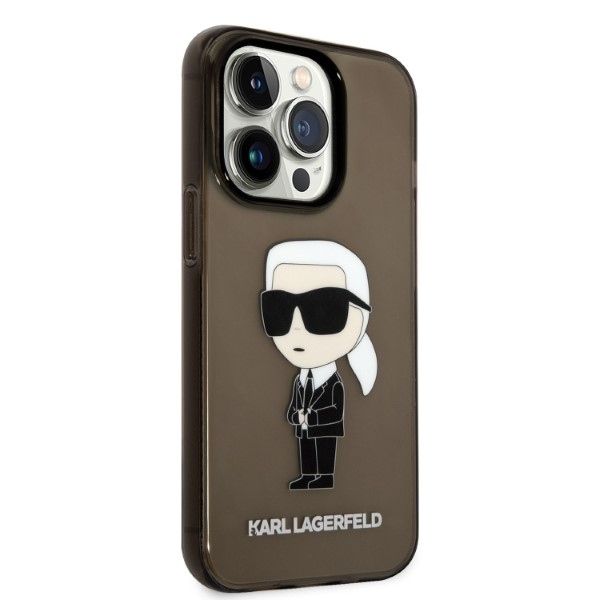 Etui Karl Lagerfeld do iPhone 14 Pro, Czarny zdjęcie 4