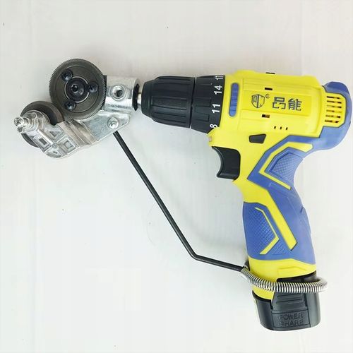 ADAPTER DO CIĘCIA BLACHY NA WKRĘTARKĘ WIERTARKĘ PRZYSTAWKA NOŻYCE na Arena.pl