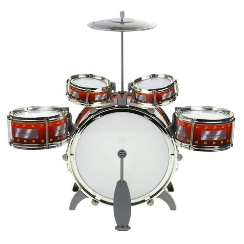 Perkusja 5 Bębnowa z Krzesełkiem Talerzem na Arena.pl