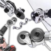 CIĘCIE BLACHY KOŃCÓWKA DO WIERTARKI NÓŻ NOŻYCE ADAPTER NA WKRĘTARKĘ