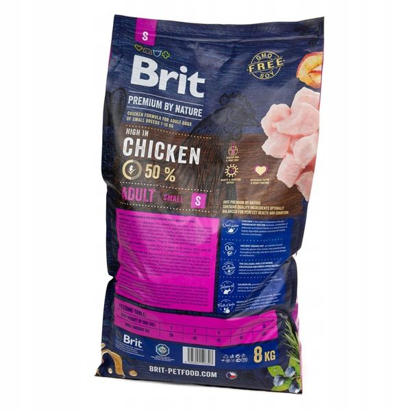 BRIT Premium Small Chicken sucha karma dla psa 8kg zdjęcie 12