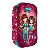 Rozkładany, 4-Częściowy Piórnik z Wyposażeniem - Fireworks