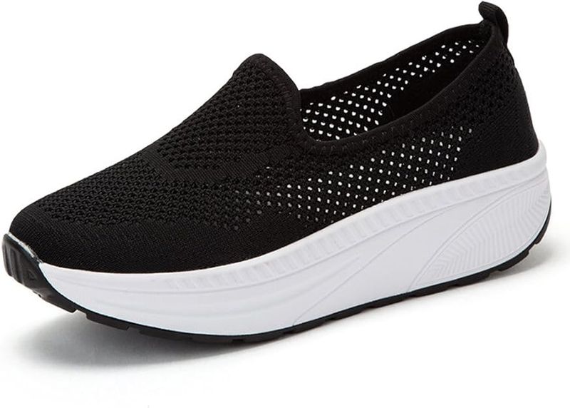 Buty Damskie Wsuwane Trekkingowe do Fitnessu Siłownia Czarne 40 5 3cm zdjęcie 1