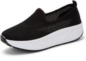 Buty Damskie Wsuwane Trekkingowe do Fitnessu Siłownia Czarne 40 5 3cm