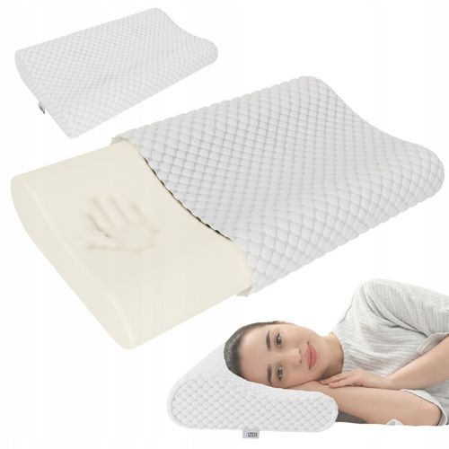 Poduszka Ortopedyczna profilowana VISCO Memory do spania na boku na Arena.pl