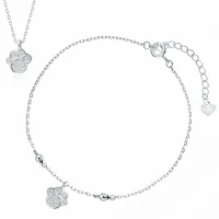 RODOWANY KOMPLET CELEBRYTKA ŁAPKA PUPILA CYRKONIE