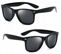 OKULARY PRZECIWSŁONECZNE MĘSKIE DAMSKIE POLARYZACYJNE 2 SZT. ZESTAW