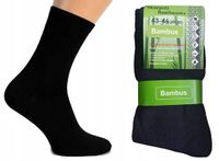 Skarpetki Skarpety garniturowe męskie zestaw 5 PAR czarne roz. 39-42