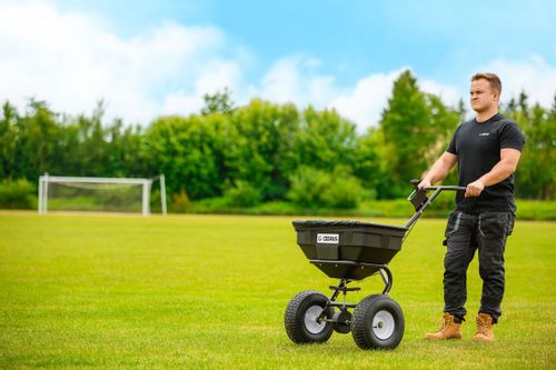 CEDRUS SP31515A SIEWNIK ROZSIEWACZ OGRODOWY DO NASION NAWOZÓW NAWOZU SOLI PIASKU 56kg  / 60L na Arena.pl