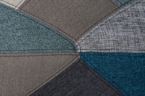 Krzesło P016 DSR patchwork nieb - szary na Arena.pl