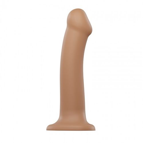 silicone bendable dildo double density caramel l na Arena.pl
