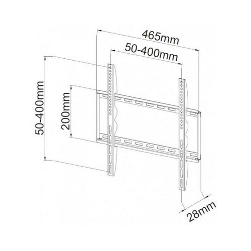 Techly Uchwyt ścienny LCD/LED 23-55cali slim, 45kg, czarny na Arena.pl