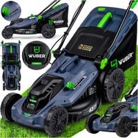 KOSIARKA ELEKTRYCZNA LEKKA MOCNA DO TRAWY Z REGULACJĄ DUŻY KOSZ WUBER