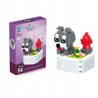 PIESEK SZARY Z KLOCKÓW KLOCKI KONSTRUKCYJNE 176EL