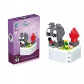 PIESEK SZARY Z KLOCKÓW KLOCKI KONSTRUKCYJNE 176EL