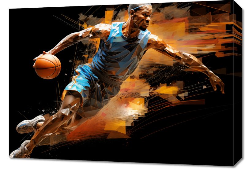 Obraz 70x50cm Przełomowy Drybling zdjęcie 1