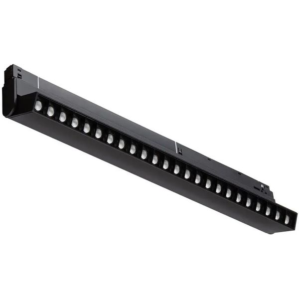 Lampa do systemu 10151 wpinana w szynę magnetyczą LED 15W czarna zdjęcie 1