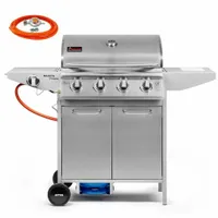 GRILL GAZOWY DAKOTA III 4+1 16 kW ŻELIWNY +gniazdo