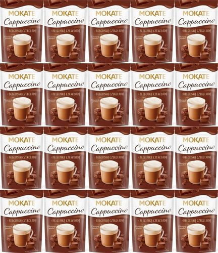 Kawa Cappuccino Belgijska Czekolada Puszysta Pianka Mokate 110g x20 na Arena.pl