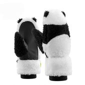rękawiczki narciarskie panda dla dzieci i dorosłych rozmiar s
