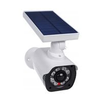 SOLARNA ATRAPA KAMERY MIGAJĄCA DIODA CZUJNIK RUCHU