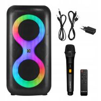 Głośnik przenośny Manta SPK0401B100 ERIS 100W Bluetooth Mikrofon Karaoke