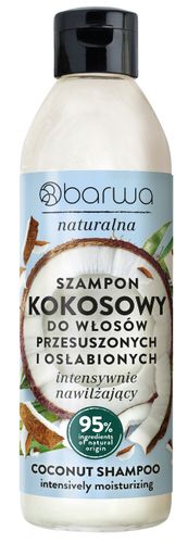 BARWA Naturalna Szampon intensywnie nawilżający do włosów Kokosowy 300 ml na Arena.pl