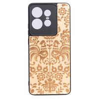 drewniane etui bewood do motorola edge 50 pro polski folk aniegre