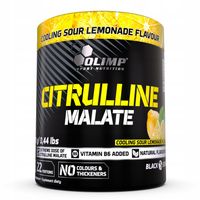 Olimp CITRULLINE MALATE 200g JABŁCZAN CYTRULINA Cytrynowa Sour Lemonade