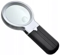 Lupa do czytania szkło powiększające 3x ręczna