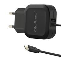 Qoltec Ładowarka sieciowa 5V | 3.4A | 17W | USB + Micro USB