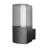 Kinkiet ogrodowy Adviti czarny E27 15 W