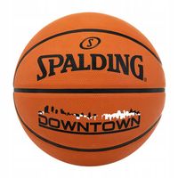 SPALDING DOWNTOWN ORANGE piłka do koszykówki rozmiar 7 na orlik STREETBALL