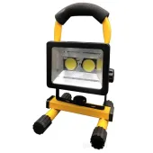 Akumulatorowy roboczy halogen LED 30W 2400lm 2 COB funkcja flash IP65