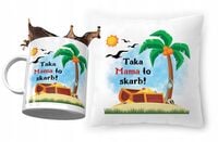 Zestaw Dla Mamy Poduszka + Kubek Prezent Z Nadrukiem Ze Zdjęciem