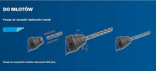 BOSCH PRO WIERTŁO DO MŁOTKÓW SDS PLUS-5 18*550/600 na Arena.pl