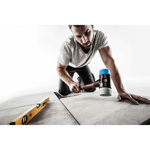 Młotek tworzywa sztucznego Halder Simplex Niebieski Szary TPE na Arena.pl