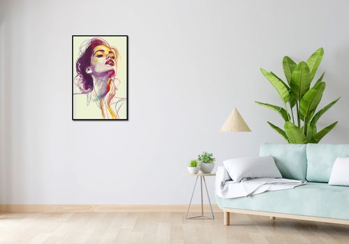 Plakat 53x81cm Płynność na Arena.pl