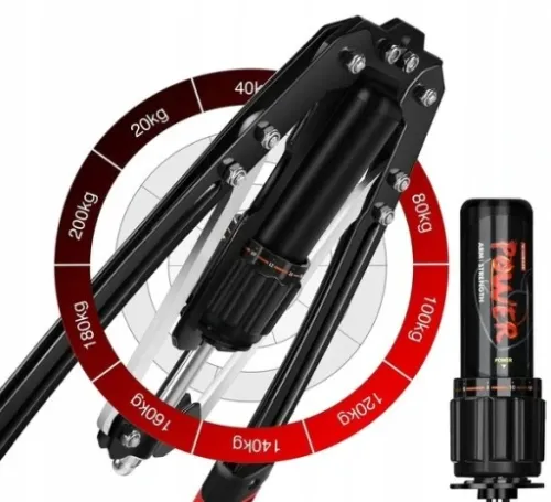 ŚCISKACZ DO RĄK RAMION REGULACJA 20-200KG Trening na Arena.pl