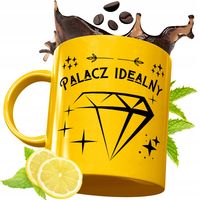 Złoty Kubek Premium Dla Palacza Prezent Z Nadrukiem Ze Zdjęciem