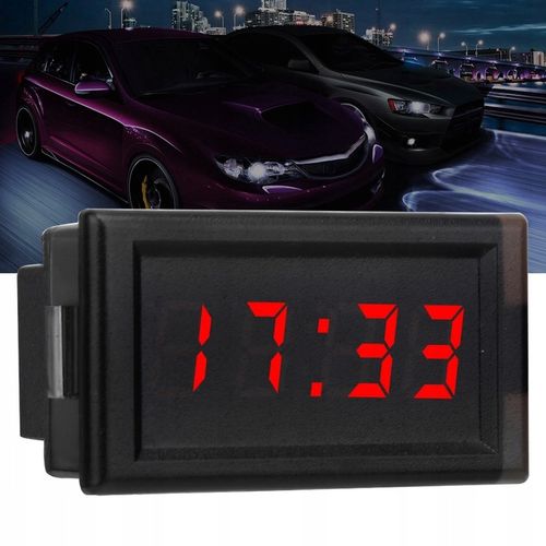 LUMINOUS CYFROWY ZEGAR SAMOCHODOWY LED na Arena.pl
